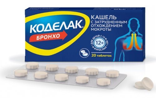 Коделак Бронхо в таблетках