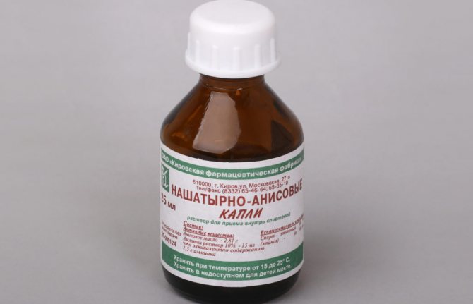 Нашатырно-анисовые капли