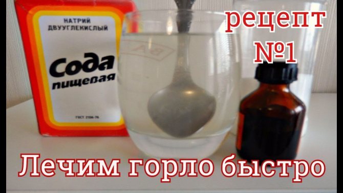 Сироп от боли в горле