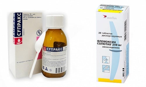 Существует множество медикаментозных средств, обладающих антибактериальной активностью. Супракс и Флемоксин Солютаб относятся к таким препаратам