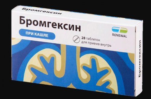 Таблетки для разжижения мокроты